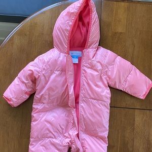 Columbia 6-12 mo snowsuit